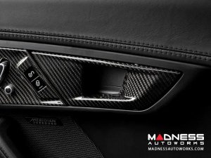Jaguar F-TYPE Interior Trim - Carbon Fiber - Interior Door Handle Cover Kit